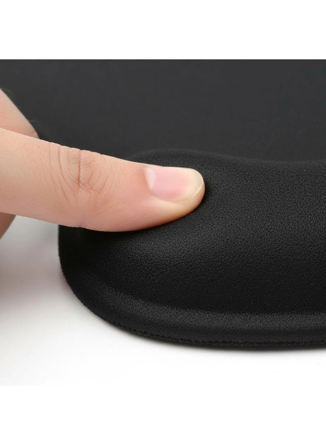 Muzz Ergonomic Mouse Pad with Wrist Rest, Gel Wrist Support Mousepad, Pain Relief Laptop Computer Mouse Pad, Non-Slip Mouse Pads for Office & Home - Image 5